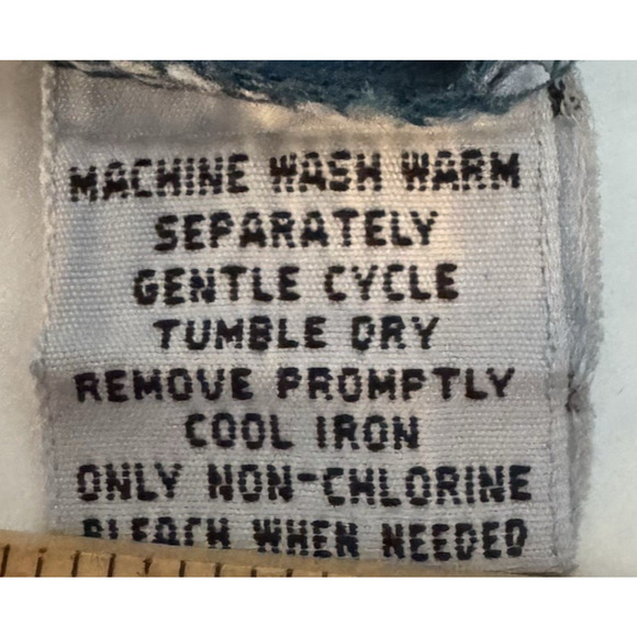 Savile Row Traditions Men’s L Button Front Shirt Blue Multicolor Vertical Stripe - Picture 6 of 9